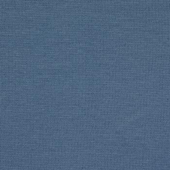 Preview: 70 cm Swafing Vanessa Baumwoll Jersey Uni Rauchblau 259